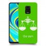 מאזניים כיסוי מגן קשיח בעיצוב אישי עם השם שלך ל Xiaomi Redmi Note 9S יחידה אחת סקרין מובייל