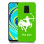 קשת כיסוי מגן קשיח בעיצוב אישי עם השם שלך ל Xiaomi Redmi Note 9S יחידה אחת סקרין מובייל