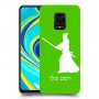 סמוראי כיסוי מגן קשיח בעיצוב אישי עם השם שלך ל Xiaomi Redmi Note 9S יחידה אחת סקרין מובייל