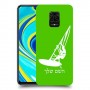גלישת מפרש כיסוי מגן קשיח בעיצוב אישי עם השם שלך ל Xiaomi Redmi Note 9S יחידה אחת סקרין מובייל
