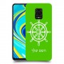 הגה - קפטן - ים כיסוי מגן קשיח בעיצוב אישי עם השם שלך ל Xiaomi Redmi Note 9S יחידה אחת סקרין מובייל