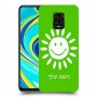 שמש כיסוי מגן קשיח בעיצוב אישי עם השם שלך ל Xiaomi Redmi Note 9S יחידה אחת סקרין מובייל