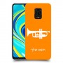 חצוצרה כיסוי מגן קשיח בעיצוב אישי עם השם שלך ל Xiaomi Redmi Note 9S יחידה אחת סקרין מובייל