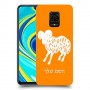 טלה כיסוי מגן קשיח בעיצוב אישי עם השם שלך ל Xiaomi Redmi Note 9S יחידה אחת סקרין מובייל