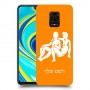 תאומים כיסוי מגן קשיח בעיצוב אישי עם השם שלך ל Xiaomi Redmi Note 9S יחידה אחת סקרין מובייל