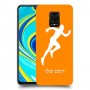 רץ כיסוי מגן קשיח בעיצוב אישי עם השם שלך ל Xiaomi Redmi Note 9S יחידה אחת סקרין מובייל