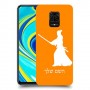 סמוראי כיסוי מגן קשיח בעיצוב אישי עם השם שלך ל Xiaomi Redmi Note 9S יחידה אחת סקרין מובייל