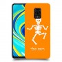 שלד כיסוי מגן קשיח בעיצוב אישי עם השם שלך ל Xiaomi Redmi Note 9S יחידה אחת סקרין מובייל