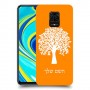 עץ כיסוי מגן קשיח בעיצוב אישי עם השם שלך ל Xiaomi Redmi Note 9S יחידה אחת סקרין מובייל