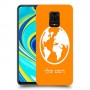 עולם כיסוי מגן קשיח בעיצוב אישי עם השם שלך ל Xiaomi Redmi Note 9S יחידה אחת סקרין מובייל