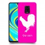תרנגול כיסוי מגן קשיח בעיצוב אישי עם השם שלך ל Xiaomi Redmi Note 9S יחידה אחת סקרין מובייל