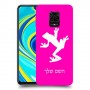 צפרדע טרופית כיסוי מגן קשיח בעיצוב אישי עם השם שלך ל Xiaomi Redmi Note 9S יחידה אחת סקרין מובייל