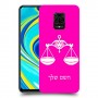 מאזניים כיסוי מגן קשיח בעיצוב אישי עם השם שלך ל Xiaomi Redmi Note 9S יחידה אחת סקרין מובייל