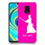סמוראי כיסוי מגן קשיח בעיצוב אישי עם השם שלך ל Xiaomi Redmi Note 9S יחידה אחת סקרין מובייל
