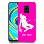 סקִי כיסוי מגן קשיח בעיצוב אישי עם השם שלך ל Xiaomi Redmi Note 9S יחידה אחת סקרין מובייל