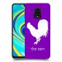 תרנגול כיסוי מגן קשיח בעיצוב אישי עם השם שלך ל Xiaomi Redmi Note 9S יחידה אחת סקרין מובייל