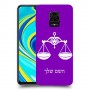 מאזניים כיסוי מגן קשיח בעיצוב אישי עם השם שלך ל Xiaomi Redmi Note 9S יחידה אחת סקרין מובייל