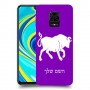 שור כיסוי מגן קשיח בעיצוב אישי עם השם שלך ל Xiaomi Redmi Note 9S יחידה אחת סקרין מובייל