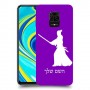 סמוראי כיסוי מגן קשיח בעיצוב אישי עם השם שלך ל Xiaomi Redmi Note 9S יחידה אחת סקרין מובייל