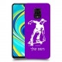ילד סקייטבורד כיסוי מגן קשיח בעיצוב אישי עם השם שלך ל Xiaomi Redmi Note 9S יחידה אחת סקרין מובייל