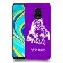 סנטה קלאוס כיסוי מגן קשיח בעיצוב אישי עם השם שלך ל Xiaomi Redmi Note 9S יחידה אחת סקרין מובייל
