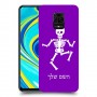 שלד כיסוי מגן קשיח בעיצוב אישי עם השם שלך ל Xiaomi Redmi Note 9S יחידה אחת סקרין מובייל