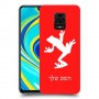 צפרדע טרופית כיסוי מגן קשיח בעיצוב אישי עם השם שלך ל Xiaomi Redmi Note 9S יחידה אחת סקרין מובייל