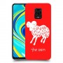 טלה כיסוי מגן קשיח בעיצוב אישי עם השם שלך ל Xiaomi Redmi Note 9S יחידה אחת סקרין מובייל