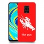 סרטן כיסוי מגן קשיח בעיצוב אישי עם השם שלך ל Xiaomi Redmi Note 9S יחידה אחת סקרין מובייל