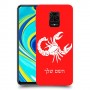 עקרב כיסוי מגן קשיח בעיצוב אישי עם השם שלך ל Xiaomi Redmi Note 9S יחידה אחת סקרין מובייל