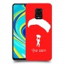 צניחה חופשית כיסוי מגן קשיח בעיצוב אישי עם השם שלך ל Xiaomi Redmi Note 9S יחידה אחת סקרין מובייל