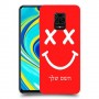 סמיילי כיסוי מגן קשיח בעיצוב אישי עם השם שלך ל Xiaomi Redmi Note 9S יחידה אחת סקרין מובייל