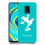 צפרדע טרופית כיסוי מגן קשיח בעיצוב אישי עם השם שלך ל Xiaomi Redmi Note 9S יחידה אחת סקרין מובייל