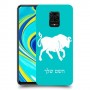 שור כיסוי מגן קשיח בעיצוב אישי עם השם שלך ל Xiaomi Redmi Note 9S יחידה אחת סקרין מובייל