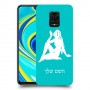 בתולה כיסוי מגן קשיח בעיצוב אישי עם השם שלך ל Xiaomi Redmi Note 9S יחידה אחת סקרין מובייל