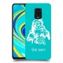 סנטה קלאוס כיסוי מגן קשיח בעיצוב אישי עם השם שלך ל Xiaomi Redmi Note 9S יחידה אחת סקרין מובייל