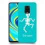 שלד כיסוי מגן קשיח בעיצוב אישי עם השם שלך ל Xiaomi Redmi Note 9S יחידה אחת סקרין מובייל