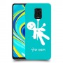 וודו כיסוי מגן קשיח בעיצוב אישי עם השם שלך ל Xiaomi Redmi Note 9S יחידה אחת סקרין מובייל