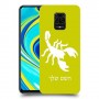 עקרב כיסוי מגן קשיח בעיצוב אישי עם השם שלך ל Xiaomi Redmi Note 9S יחידה אחת סקרין מובייל