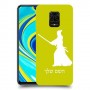 סמוראי כיסוי מגן קשיח בעיצוב אישי עם השם שלך ל Xiaomi Redmi Note 9S יחידה אחת סקרין מובייל