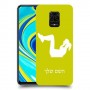 אימון ספורט - אישה כיסוי מגן קשיח בעיצוב אישי עם השם שלך ל Xiaomi Redmi Note 9S יחידה אחת סקרין מובייל