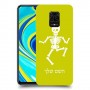 שלד כיסוי מגן קשיח בעיצוב אישי עם השם שלך ל Xiaomi Redmi Note 9S יחידה אחת סקרין מובייל