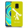 טלסקופ כיסוי מגן קשיח בעיצוב אישי עם השם שלך ל Xiaomi Redmi Note 9S יחידה אחת סקרין מובייל
