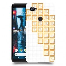שלושים תמונות לב שמאל כיסוי מגן קשיח בעיצוב אישי עם התמונות שלך ל Google Pixel 2 XL יחידה אחת סקרין מובייל