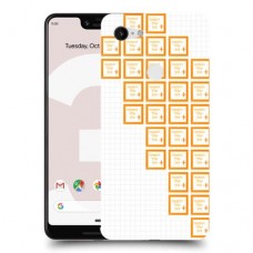 שלושים תמונות לב שמאל כיסוי מגן קשיח בעיצוב אישי עם התמונות שלך ל Google Pixel 3 XL יחידה אחת סקרין מובייל
