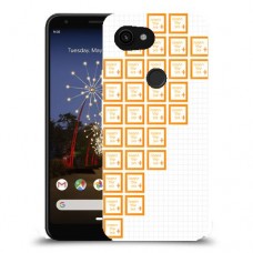 שלושים תמונות לב ימין כיסוי מגן קשיח בעיצוב אישי עם התמונות שלך ל Google Pixel 3a XL יחידה אחת סקרין מובייל