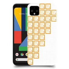 שלושים תמונות לב ימין כיסוי מגן קשיח בעיצוב אישי עם התמונות שלך ל Google Pixel 4 XL יחידה אחת סקרין מובייל