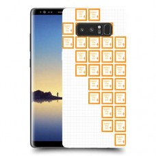 שלושים תמונות לב שמאל כיסוי מגן קשיח בעיצוב אישי עם התמונות שלך ל Samsung Galaxy Note8 יחידה אחת סקרין מובייל