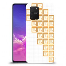 שלושים תמונות לב שמאל כיסוי מגן קשיח בעיצוב אישי עם התמונות שלך ל Samsung Galaxy S10 Lite יחידה אחת סקרין מובייל