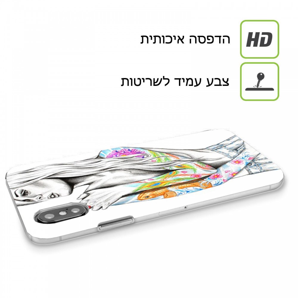צבע קעקועים כיסוי מגן קשיח מעוצב ל Samsung Galaxy A12 יחידה אחת סקרין מובייל